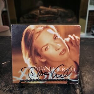 Signed Diana Krall "Love Scenes" CD Album Autographed 1997 Jazz Vocal Impulse!